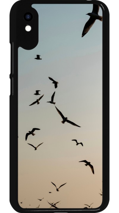 Xiaomi Redmi 9A Case Hülle - Autumn 22 flying birds shadow