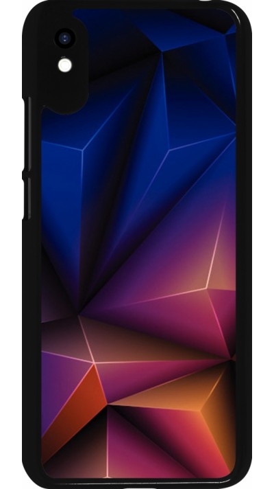 Xiaomi Redmi 9A Case Hülle - Abstract Triangles 