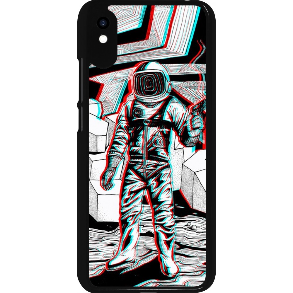Coque Xiaomi Redmi 9A - Anaglyph Astronaut