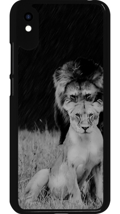 Xiaomi Redmi 9A Case Hülle - Angry lions
