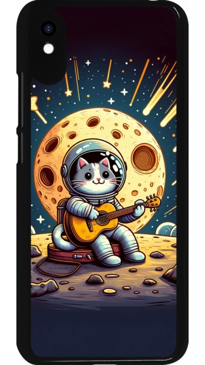 Xiaomi Redmi 9A Case Hülle - AstroKatze RockMond