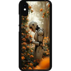 Coque Xiaomi Redmi 9A - Astronaut flowers 2025