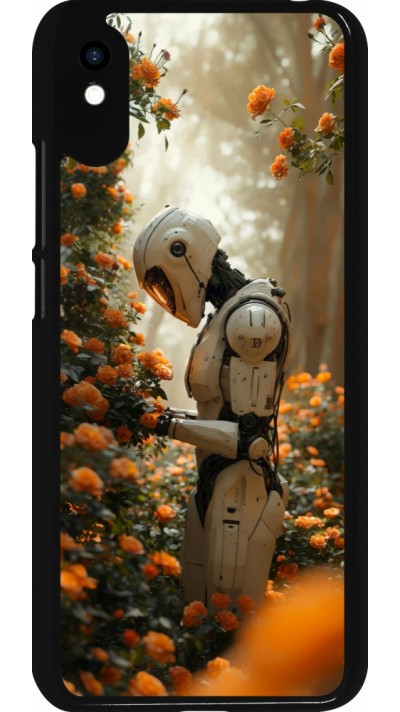 Coque Xiaomi Redmi 9A - Astronaut flowers 2025