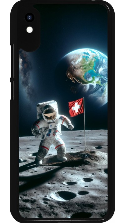 Coque Xiaomi Redmi 9A - Astro Suisse sur lune