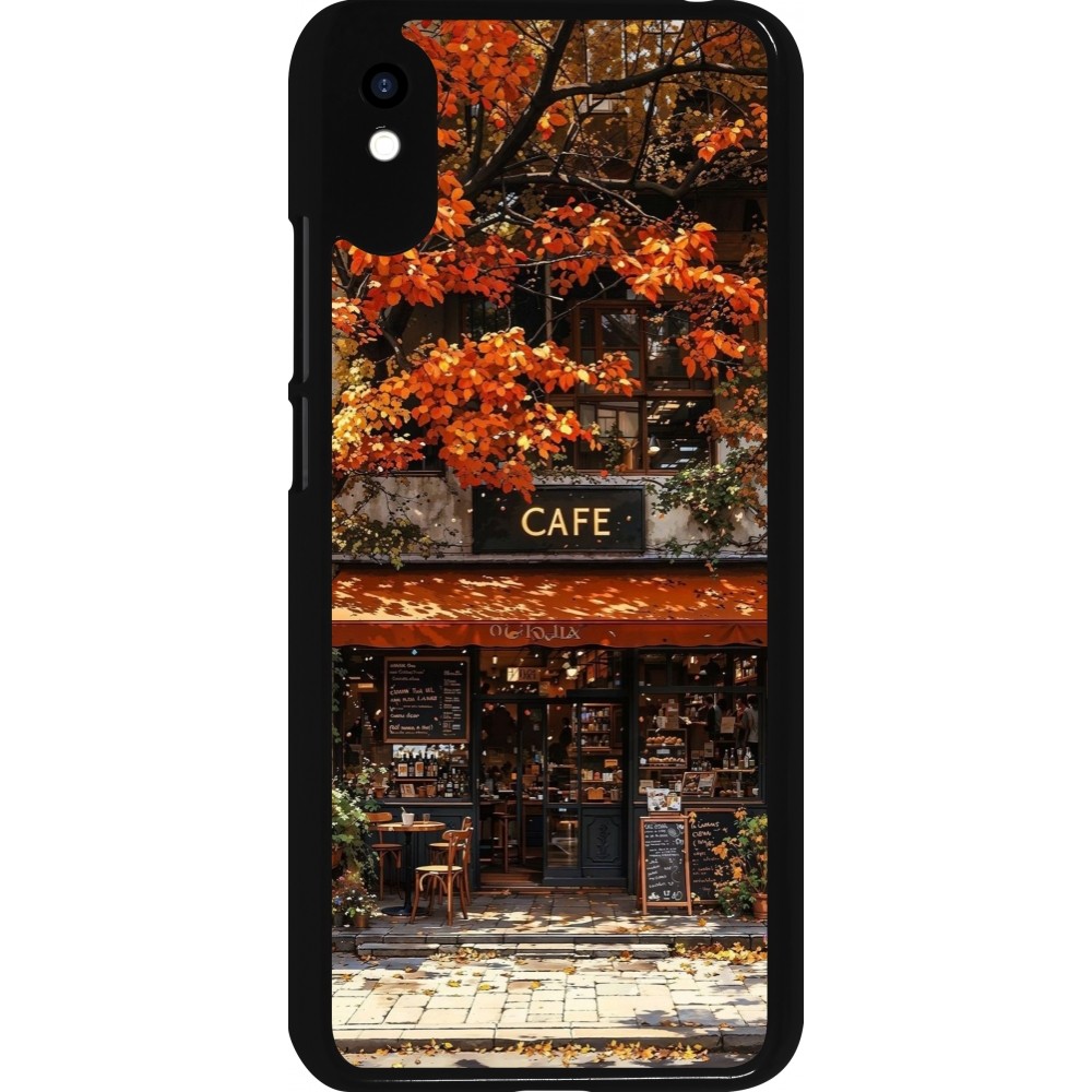 Coque Xiaomi Redmi 9A - Autumn 25 Coffee shop