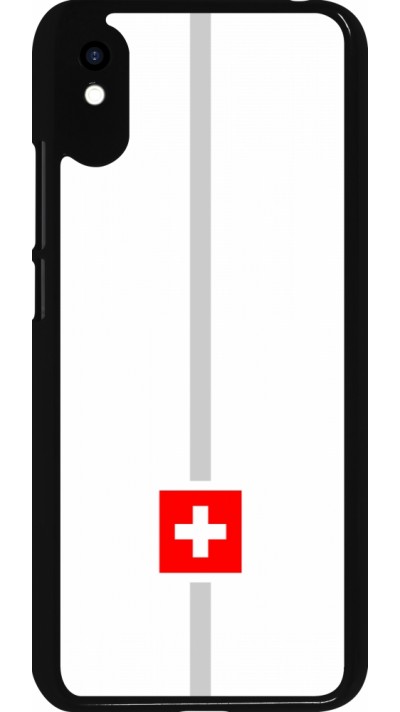 Xiaomi Redmi 9A Case Hülle - Kanton CH weiss