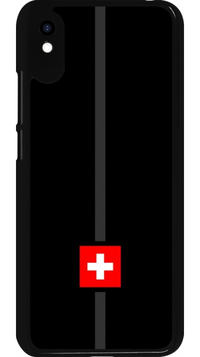 Xiaomi Redmi 9A Case Hülle - Kanton CH schwarz