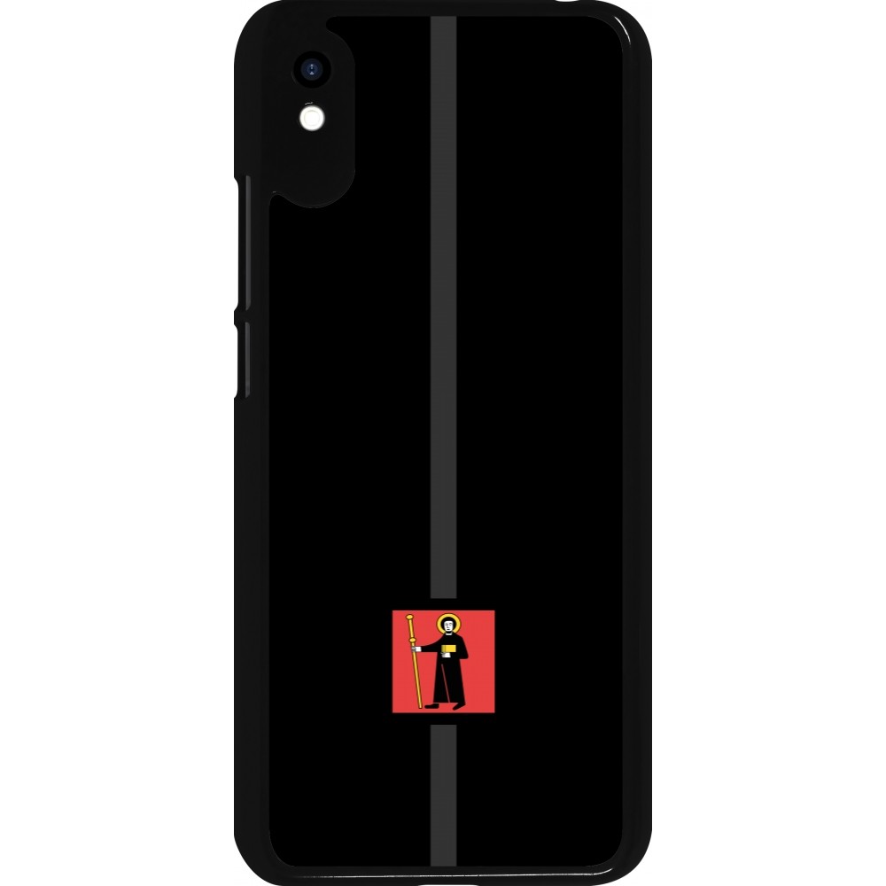 Xiaomi Redmi 9A Case Hülle - Kanton GL schwarz