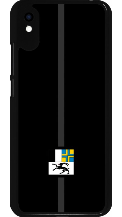 Xiaomi Redmi 9A Case Hülle - Kanton GR schwarz