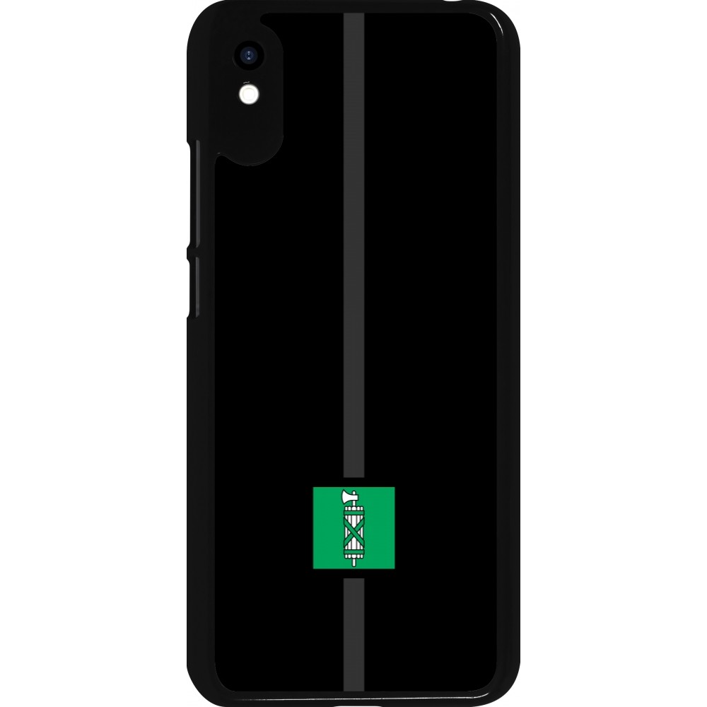 Xiaomi Redmi 9A Case Hülle - Kanton SG schwarz