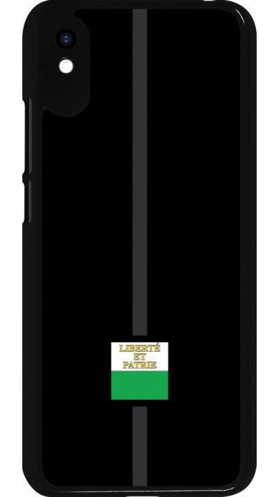 Xiaomi Redmi 9A Case Hülle - Kanton VD schwarz