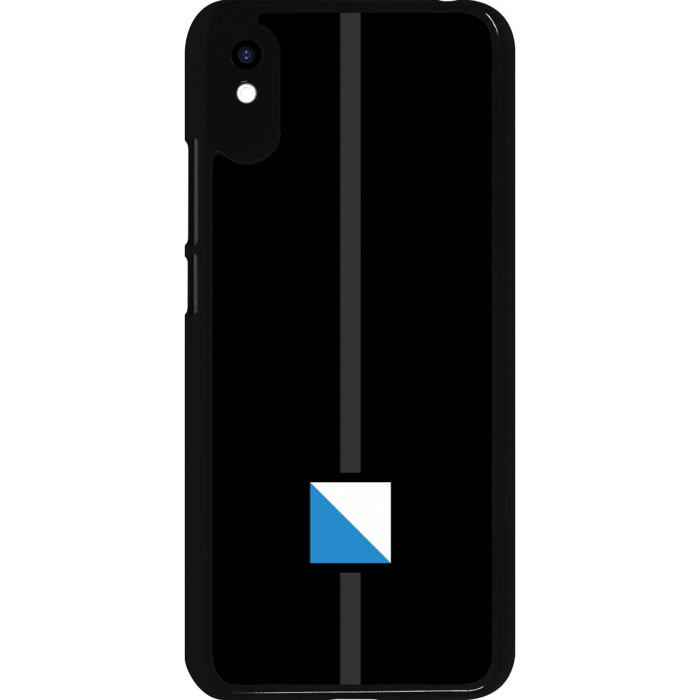 Xiaomi Redmi 9A Case Hülle - Kanton ZH schwarz