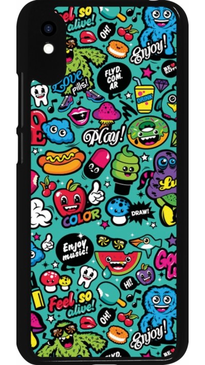 Xiaomi Redmi 9A Case Hülle - Cartoons old school