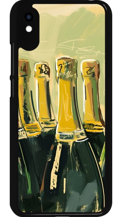 Xiaomi Redmi 9A Case Hülle - Champagne Malerei