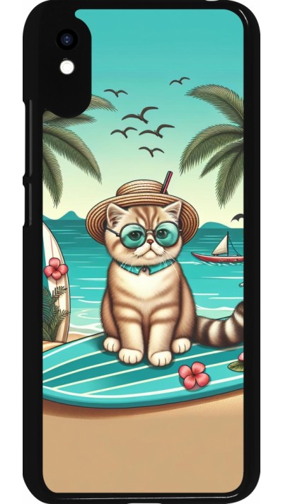 Coque Xiaomi Redmi 9A - Chat Surf Style