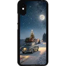 Coque Xiaomi Redmi 9A - Christmas 25 Car with Tree Xmas