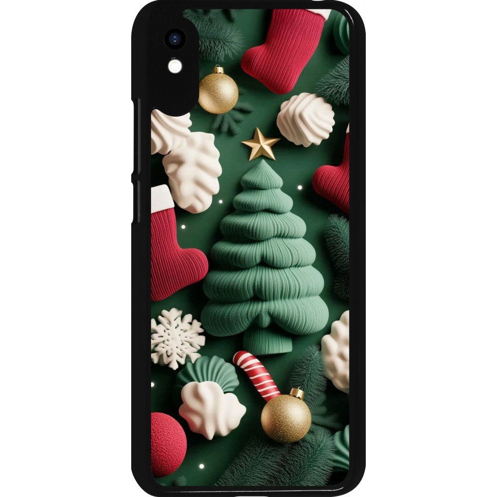 Coque Xiaomi Redmi 9A - Christmas 25 Christmas textiles
