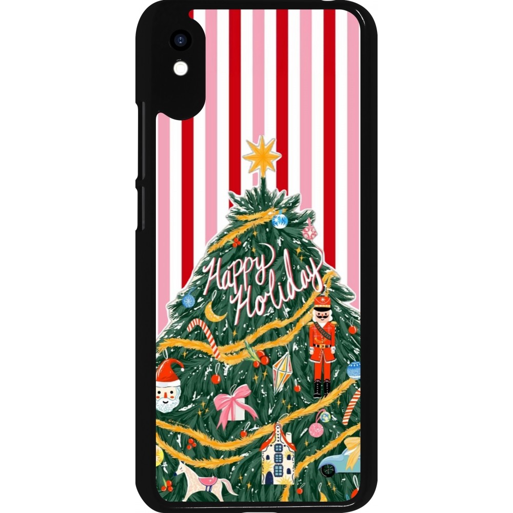 Coque Xiaomi Redmi 9A - Christmas 25 Happy Holiday