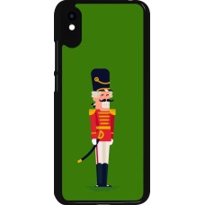 Coque Xiaomi Redmi 9A - Christmas 25 Nutcracker Green