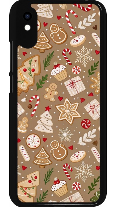 Coque Xiaomi Redmi 9A - Christmas 25 Pattern Ginger Cookie