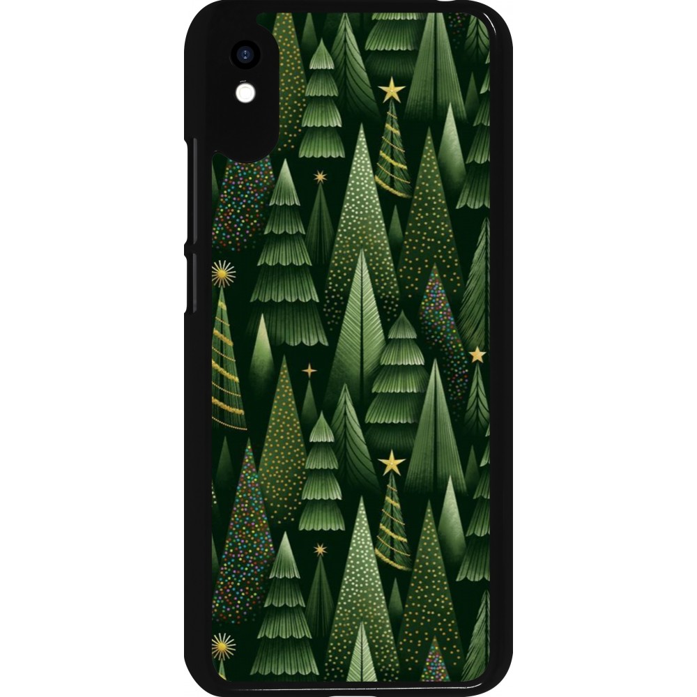 Coque Xiaomi Redmi 9A - Christmas 25 Pattern Xmas Tree