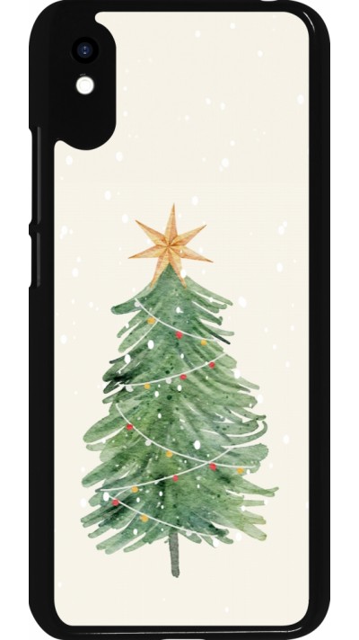 Coque Xiaomi Redmi 9A - Christmas 25 Sketch Tree