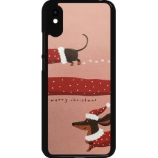 Coque Xiaomi Redmi 9A - Christmas 25 Teckel Merry Xmas