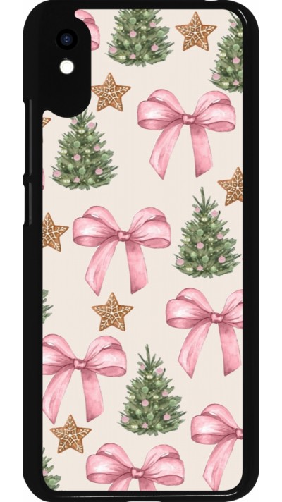 Coque Xiaomi Redmi 9A - Christmas 25 Vintage Ribbons