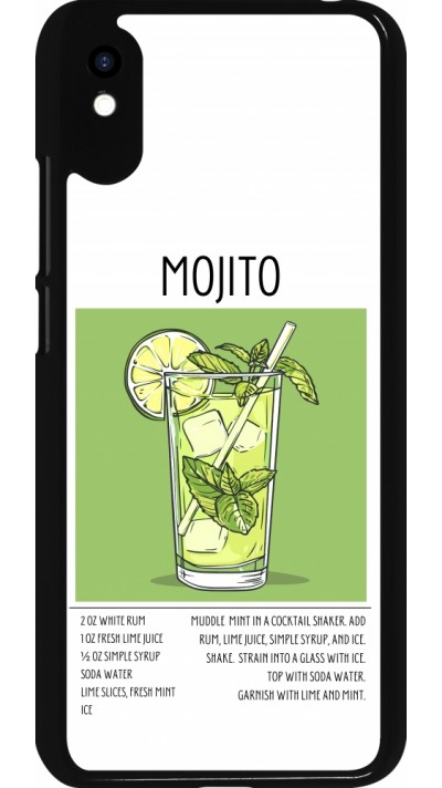 Xiaomi Redmi 9A Case Hülle - Cocktail Rezept Mojito