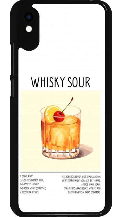 Xiaomi Redmi 9A Case Hülle - Cocktail Rezept Whisky Sour