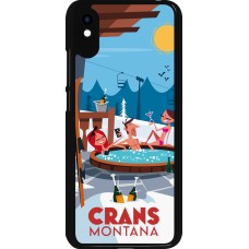 Xiaomi Redmi 9A Case Hülle - Crans-Montana Mountain Jacuzzi