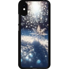 Xiaomi Redmi 9A Case Hülle - Schneeflocke Solar Glanz