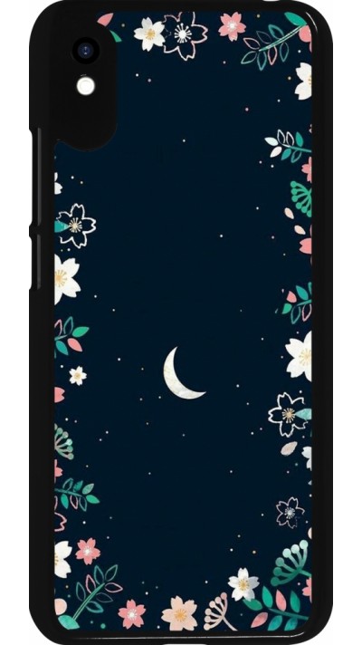 Xiaomi Redmi 9A Case Hülle - Flowers space