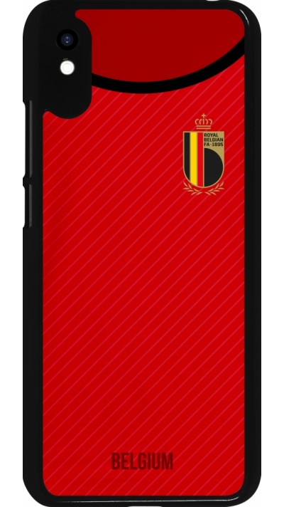 Coque Xiaomi Redmi 9A - Maillot de football Belgique 2022 personnalisable