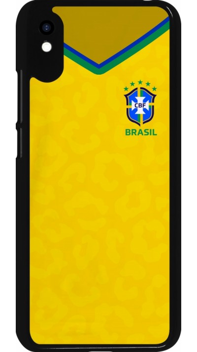 Coque Xiaomi Redmi 9A - Maillot de football Brésil 2022 personnalisable