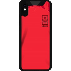 Coque Xiaomi Redmi 9A - Maillot de football Corée du Sud 2022 personnalisable
