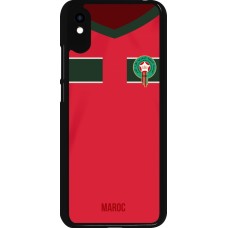 Coque Xiaomi Redmi 9A - Maillot de football Maroc 2022 personnalisable
