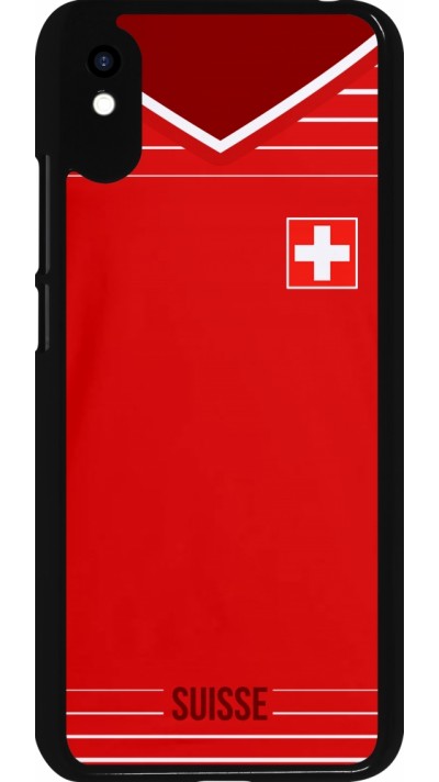Xiaomi Redmi 9A Case Hülle - Football shirt Switzerland 2022