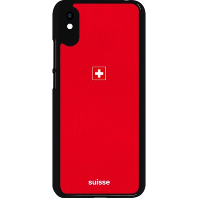 Coque Xiaomi Redmi 9A - Maillot de football Suisse 2026 personnalisable
