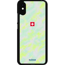 Coque Xiaomi Redmi 9A - Maillot de football Suisse Away 2026 personnalisable