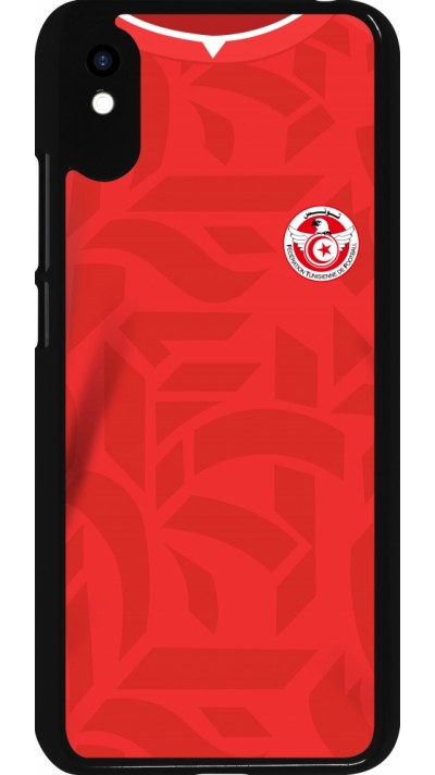 Coque Xiaomi Redmi 9A - Maillot de football Tunisie 2022 personnalisable