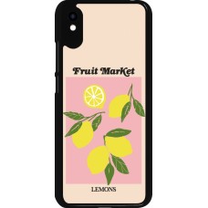 Coque Xiaomi Redmi 9A - Fruit market lemons 2026