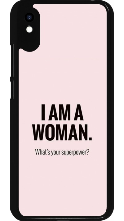 Xiaomi Redmi 9A Case Hülle - I am a woman