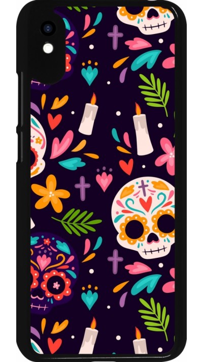 Xiaomi Redmi 9A Case Hülle - Halloween 2023 mexican style