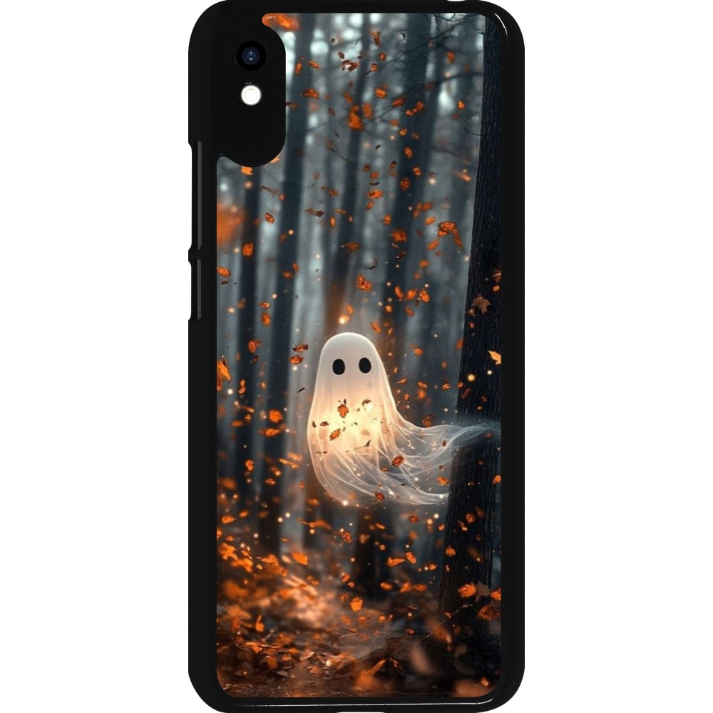 Xiaomi Redmi 9A Case Hülle - Halloween 2025 Ghost in the forest