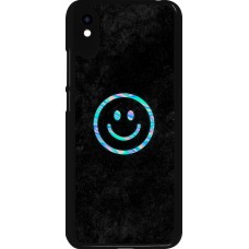 Xiaomi Redmi 9A Case Hülle - Happy smiley irisirt