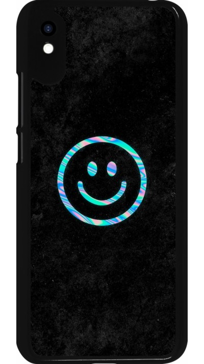 Xiaomi Redmi 9A Case Hülle - Happy smiley irisirt