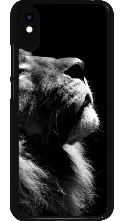 Xiaomi Redmi 9A Case Hülle - Lion looking up
