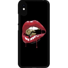 Xiaomi Redmi 9A Case Hülle - Lips bullet