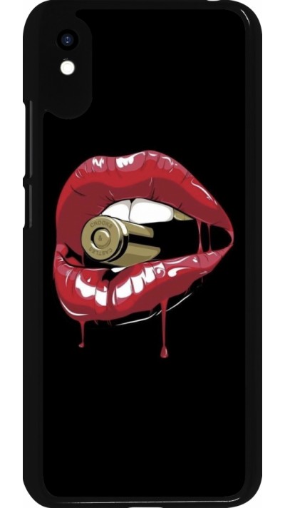Xiaomi Redmi 9A Case Hülle - Lips bullet